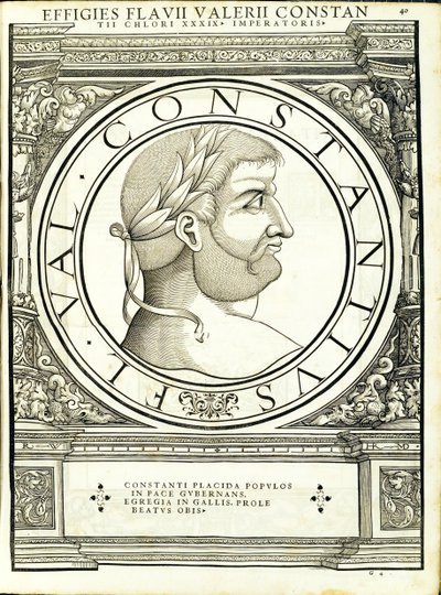Constantius Chlorus by Hans Rudolf Manuel Deutsch